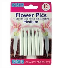 Picture of MEDIUM FLOWER PICKS X 12